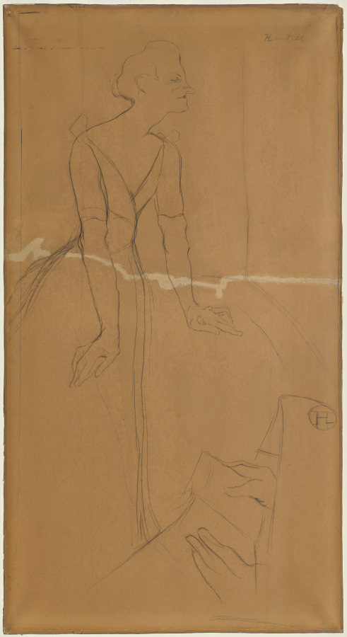 Yvette Guilbert by Henri de Toulouse-Lautrec (French, 1864–1901)