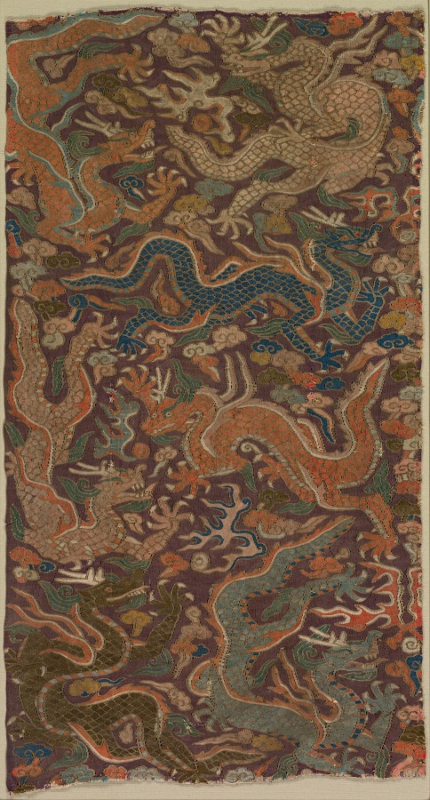 Dragons Chasing Flaming Pearls